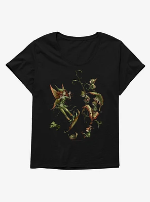 Fairies By Trick Fairy Girls T-Shirt Plus