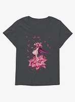 Fairies By Trick Pink Blossom Fairy Girls T-Shirt Plus