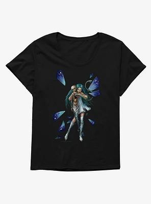 Fairies By Trick Snake Fairy Girls T-Shirt Plus