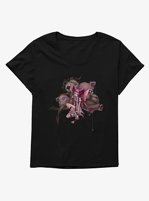 Fairies By Trick Teddy Fairy Girls T-Shirt Plus