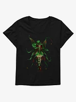 Fairies By Trick Clover Magic Fairy Girls T-Shirt Plus