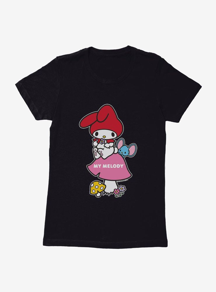 My Melody Mushroom Womens T-Shirt