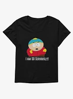 South Park Season Reference Cartman Seriously Girls T-Shirt Plus