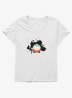 South Park Season Reference Cartman Spray Paint Girls T-Shirt Plus