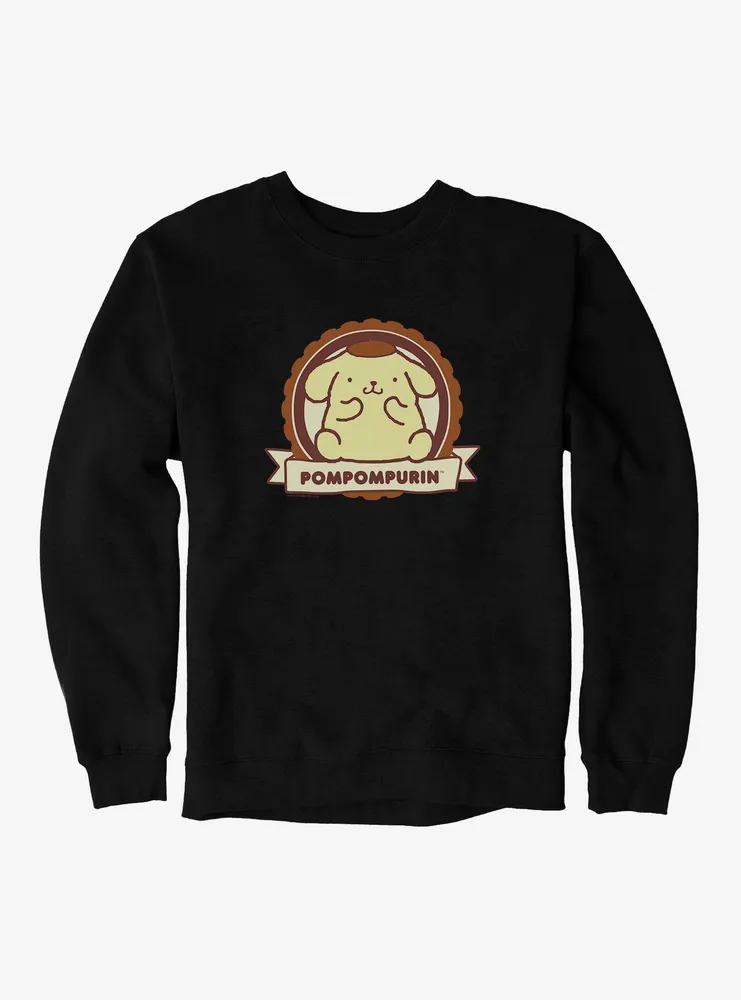 Pompompurin Badge Sweatshirt