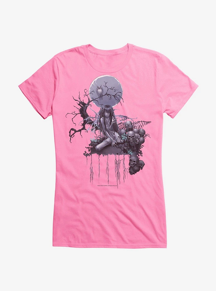 Fairies By Trick Full Moon Fairy Girls T-Shirt
