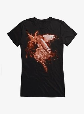 Fairies By Trick Swan Fairy Girls T-Shirt