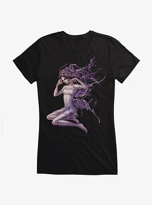 Fairies By Trick Blown Away Fairy Girls T-Shirt