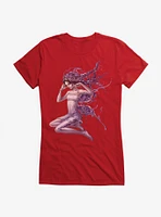 Fairies By Trick Blown Away Fairy Girls T-Shirt
