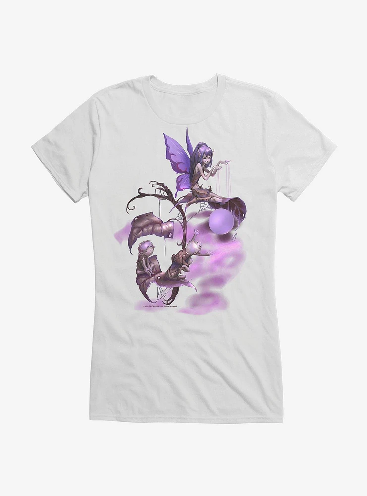 Fairies By Trick Playful Fairy Girls T-Shirt