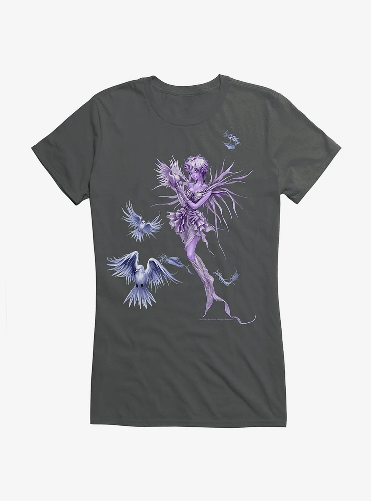 Fairies By Trick Dove Fairy Girls T-Shirt