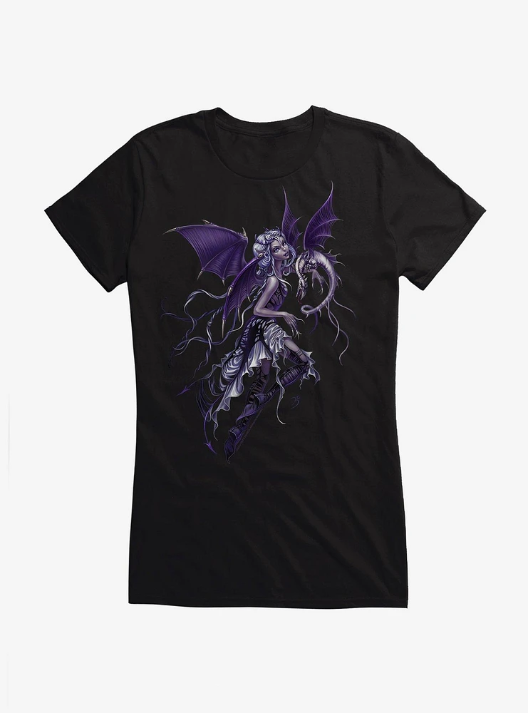 Fairies By Trick Dragon Fairy Girls T-Shirt