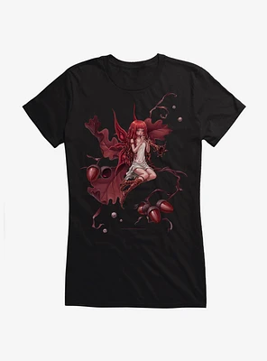 Fairies By Trick Musician Fairy Girls T-Shirt