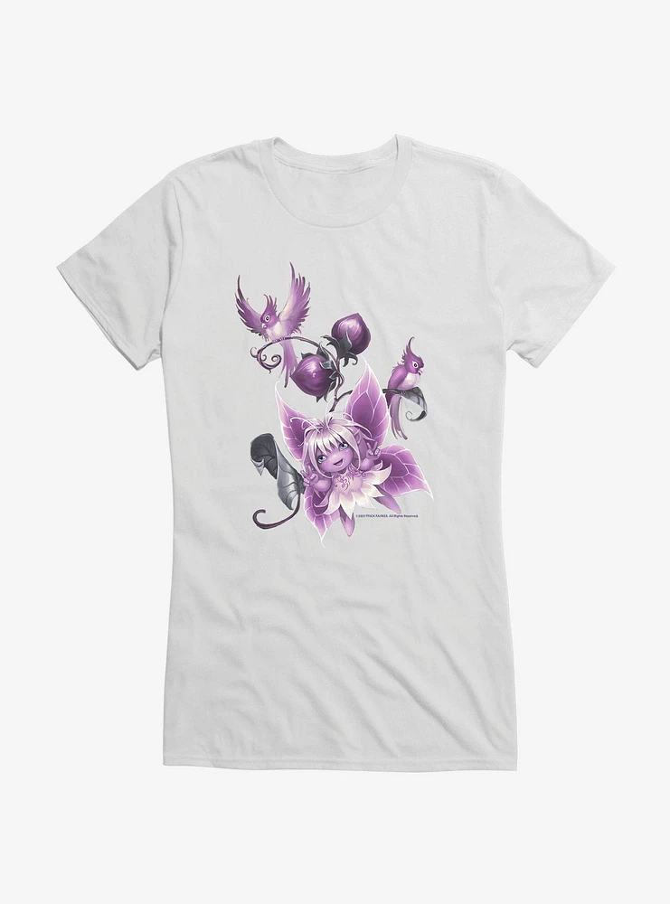 Fairies By Trick Bird Fairy Girls T-Shirt