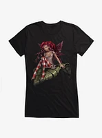 Fairies By Trick Purple Fairy Girls T-Shirt