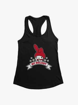 My Melody Logo Girls Tank