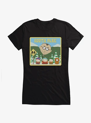 South Park Bus Stop Girls T-Shirt