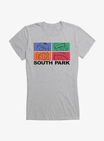 South Park Faces Girls T-Shirt