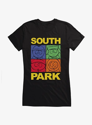 South Park Title Card Girls T-Shirt