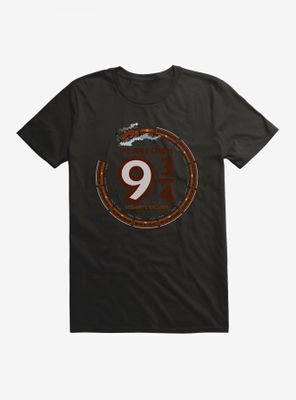 Harry Potter Platform 9 3/4 Circular Train T-Shirt