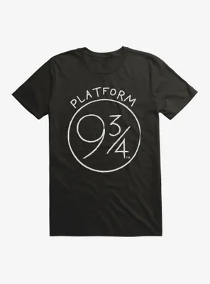Harry Potter Platform 9 3/4 Sketch T-Shirt
