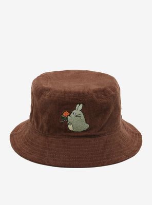 My Neighbor Totoro Corduroy Flower Bucket Hat