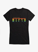 South Park Rainbow Silhouette Girls T-Shirt