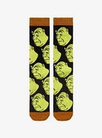 Shrek Meme Face Crew Socks