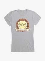 Pompompurin Badge Girls T-Shirt