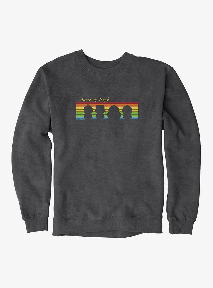 South Park Rainbow Silhouette Sweatshirt