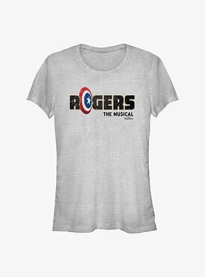 Marvel's Hawkeye Rogers: The Musical Logo Girl's T-Shirt