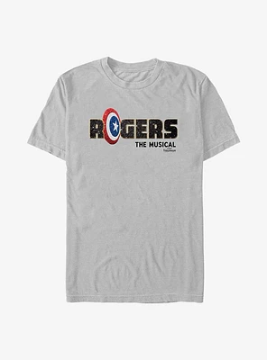 Marvel Hawkeye Rogers: The Musical Logo T-Shirt