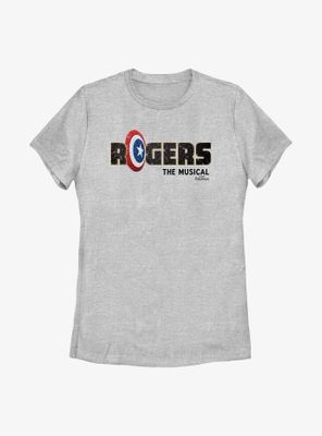 Marvel Hawkeye Rogers: The Musical Logo Womens T-Shirt