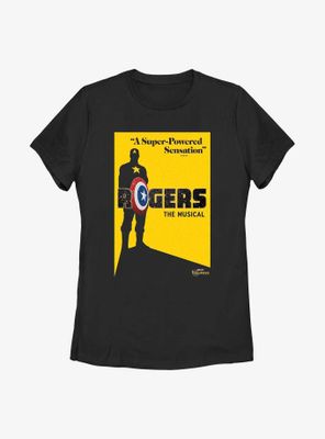 Marvel Hawkeye Rogers: The Musical Poster Womens T-Shirt