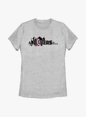 Marvel Hawkeye Rogers: The Musical Womens T-Shirt