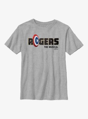 Marvel Hawkeye Rogers: The Musical Logo Youth T-Shirt