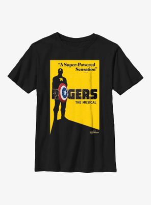 Marvel Hawkeye Rogers: The Musical Poster Youth T-Shirt