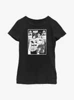 Star Wars: Visions Lop & Ocho Comic Panel Youth Girls T-Shirt