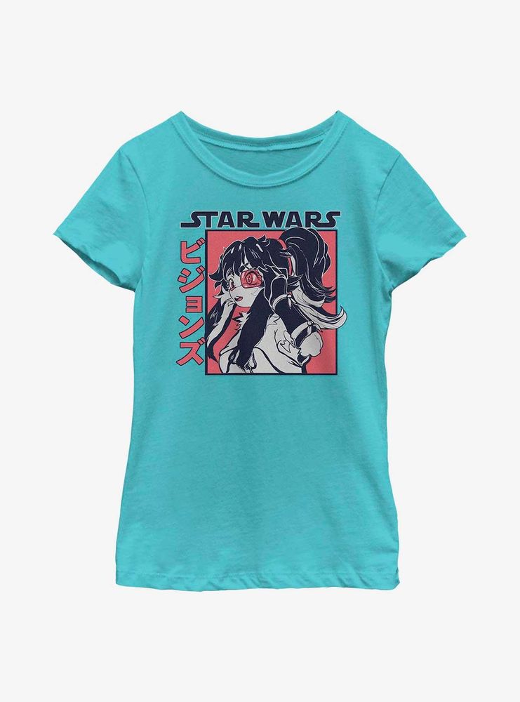 Star Wars: Visions Scouting Lop Youth Girls T-Shirt