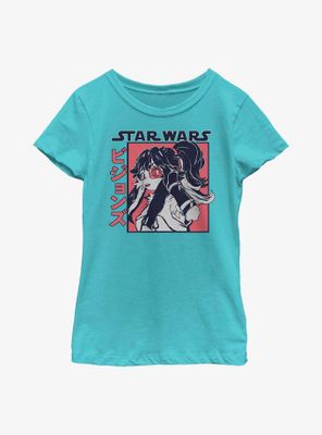 Star Wars: Visions Scouting Lop Youth Girls T-Shirt