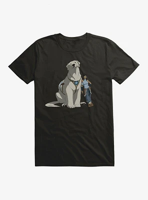 The Legend of Korra and Naga T-Shirt