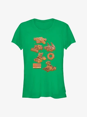 BattleBots Gingerbead Bots Girls T-Shirt