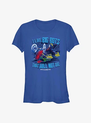 BattleBots I Like Big Bots Girls T-Shirt