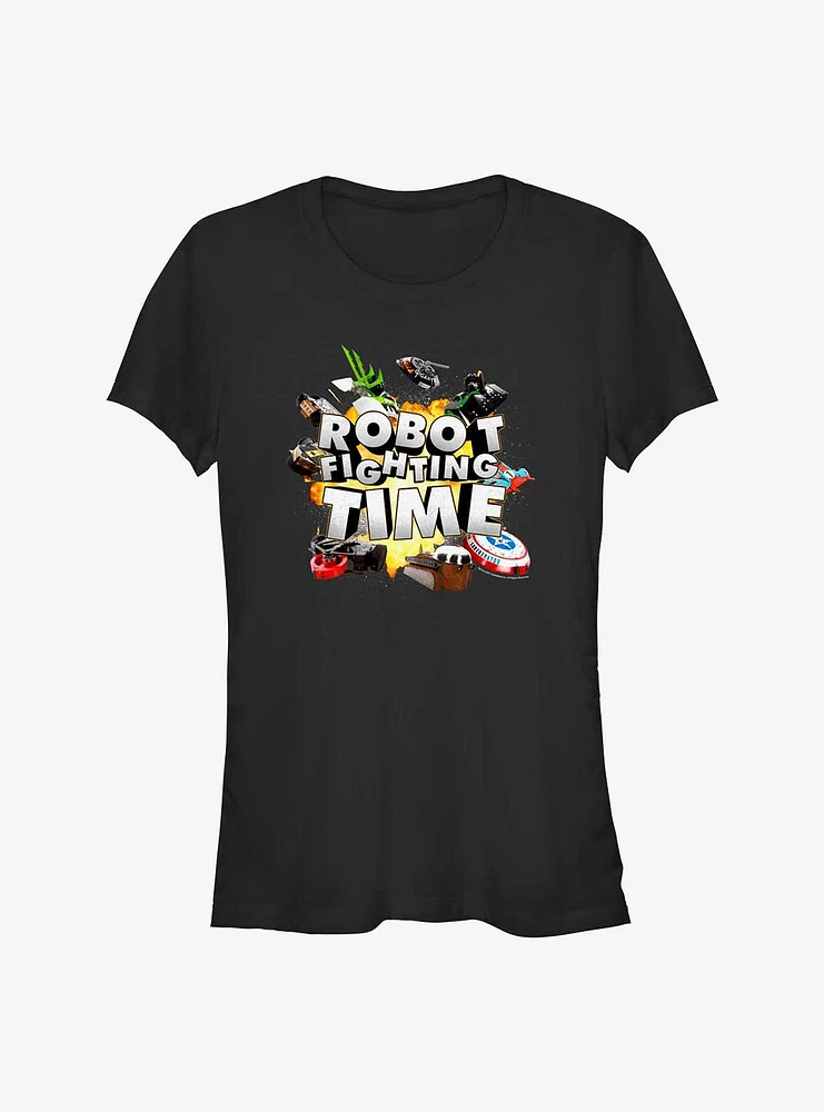 BattleBots Robot Fighting Time Girls T-Shirt