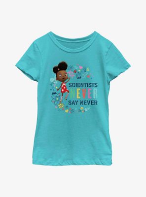 Ada Twist, Scientist Never Say Youth Girls T-Shirt