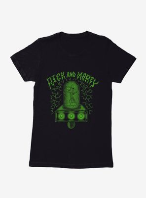 Rick And Morty Portal Gun Womens T-Shirt