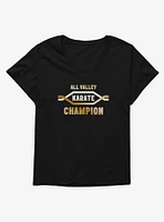 Cobra Kai Karate Champion Girls T-Shirt Plus