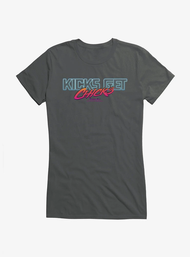 Cobra Kai Get Chicks Girls T-Shirt