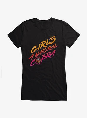 Cobra Kai Natural Girls T-Shirt