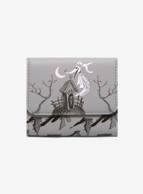 The Nightmare Before Christmas Zero Mini Flap Wallet